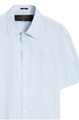 Camisa Tricoline Classic Anatomic Azul Claro