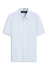Camisa Tricoline Classic Anatomic Azul Claro