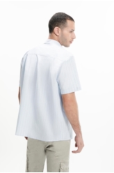 Camisa Tricoline Classic Anatomic Azul Claro