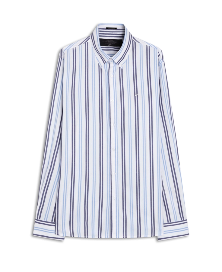 Camisa Tricoline Classic Anatomic Azul Claro