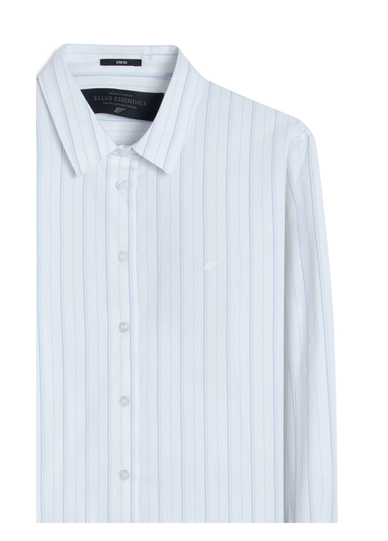 Camisa Tricoline Classic Anatomic Azul Claro