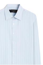 Camisa Tricoline Classic Anatomic Azul Claro