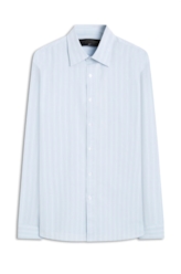 Camisa Tricoline Classic Anatomic Azul Claro