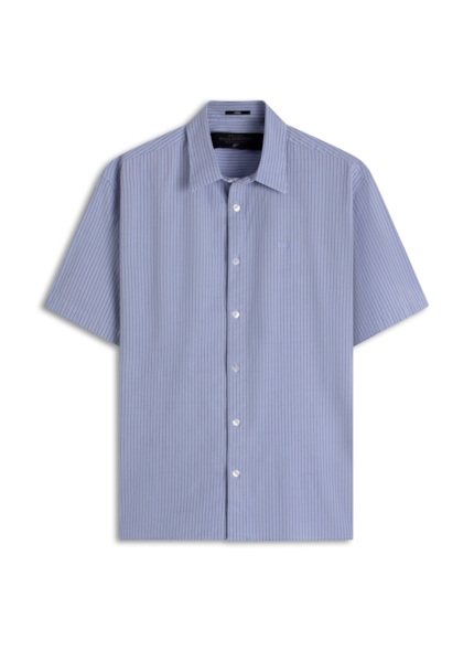 Camisa Tricoline Classic Anatomic Azul Claro