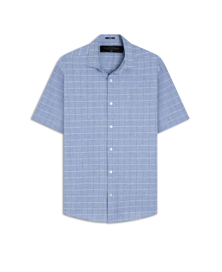 Camisa Tricoline Classic Anatomic Azul Claro