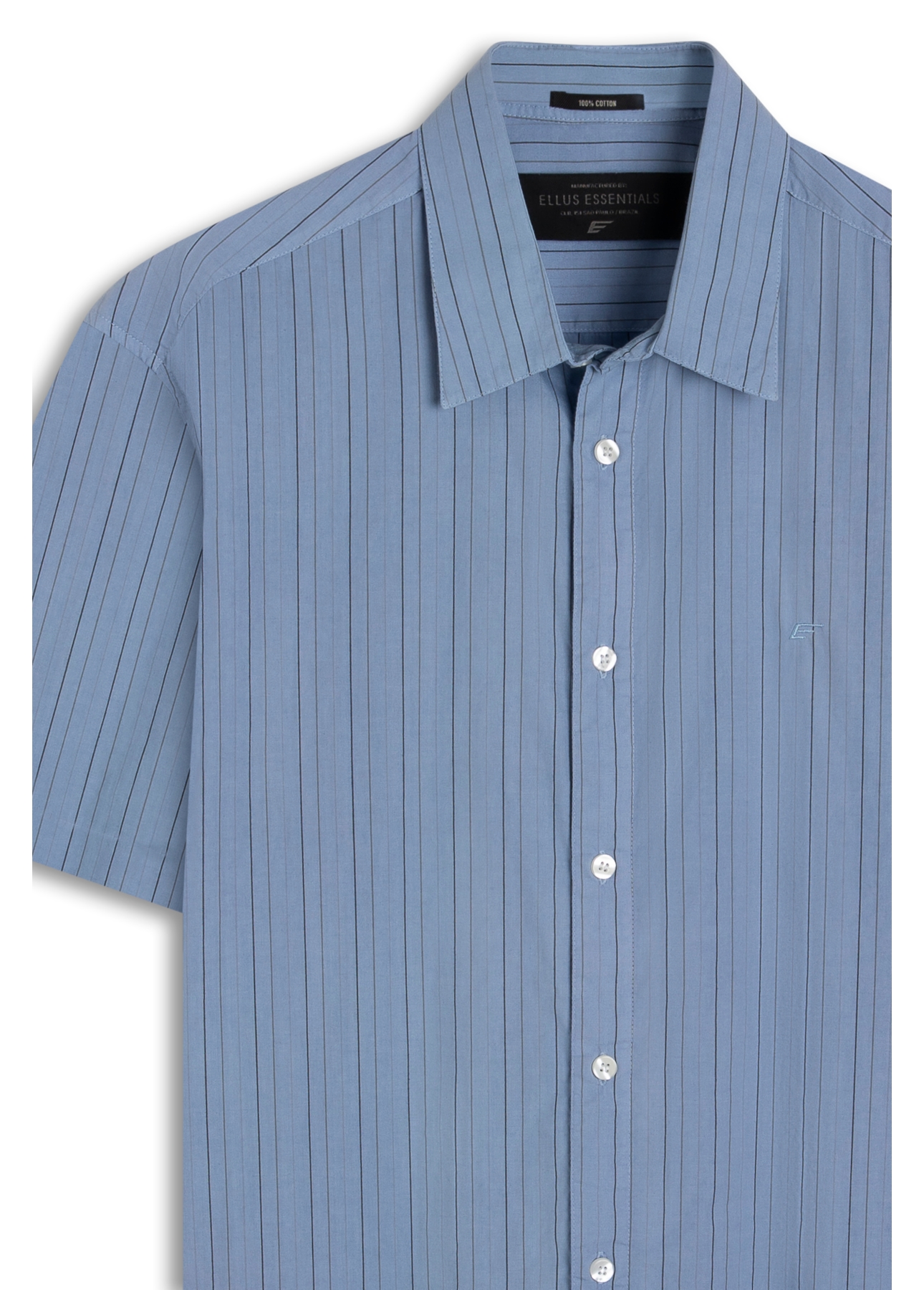Camisa Tricoline Classic Anatomic Azul Claro