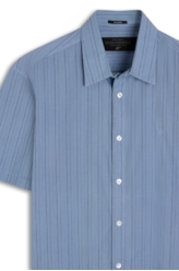 Camisa Tricoline Classic Anatomic Azul Claro