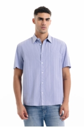 Camisa Tricoline Classic Anatomic Azul Claro