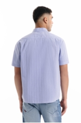Camisa Tricoline Classic Anatomic Azul Claro