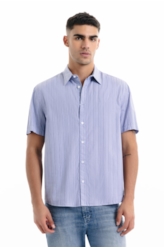 Camisa Tricoline Classic Anatomic Azul Claro