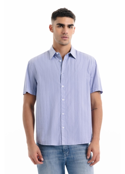Camisa Tricoline Classic Anatomic Azul Claro