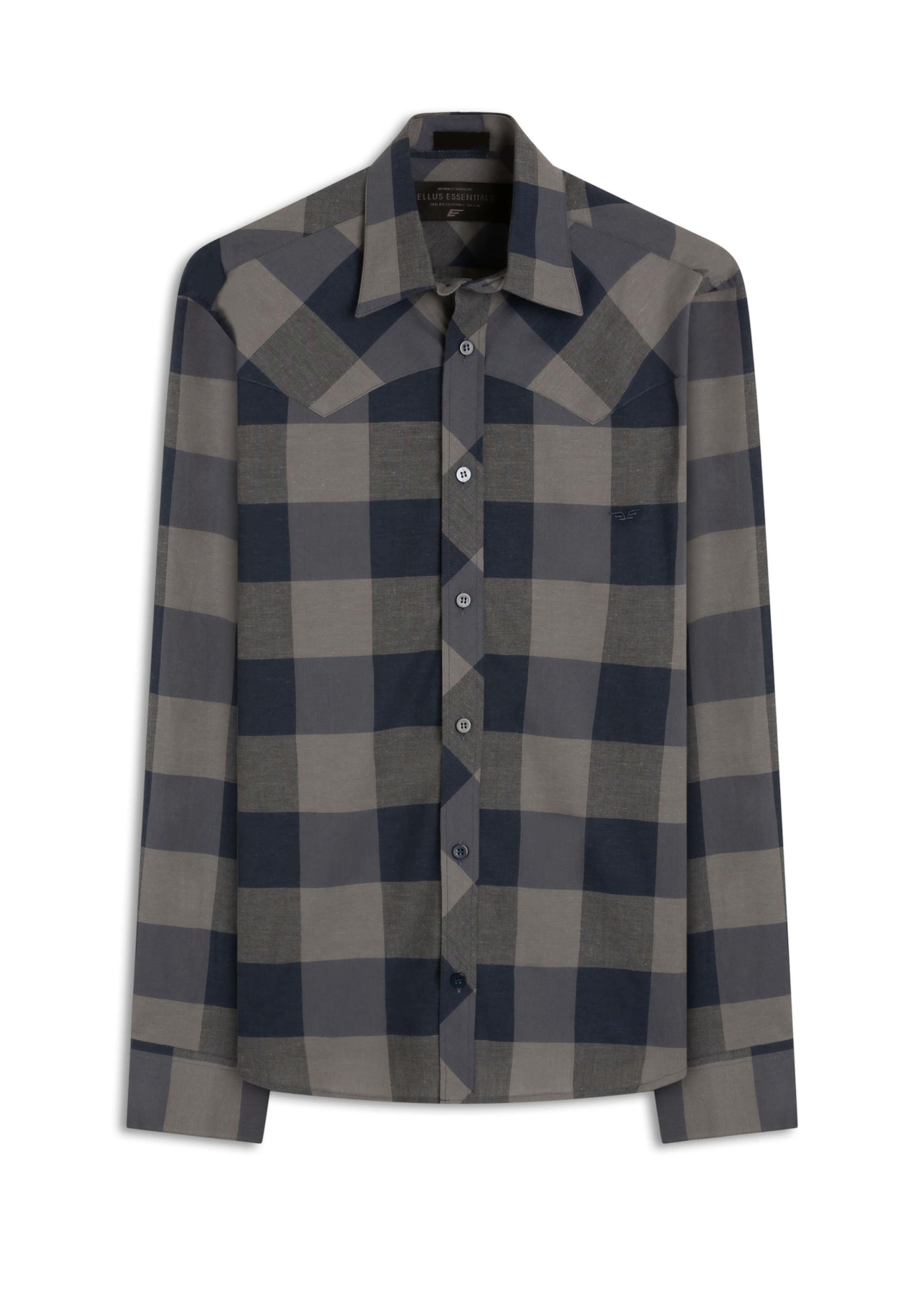 Camisa Tricoline Classic Anatomic Azul Jeans