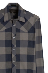 Camisa Tricoline Classic Anatomic Azul Jeans