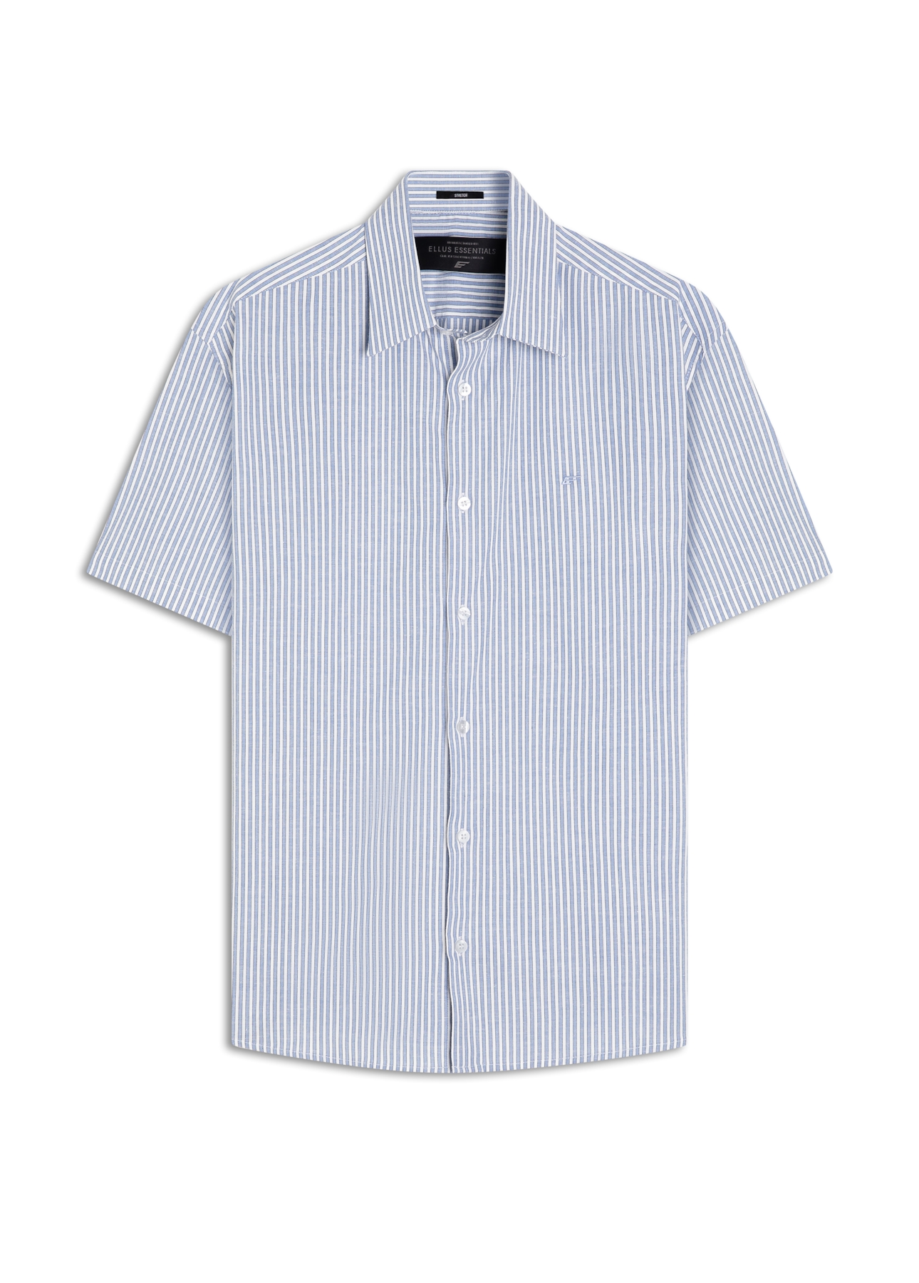 Camisa Tricoline Classic Anatomic Azul Jeans