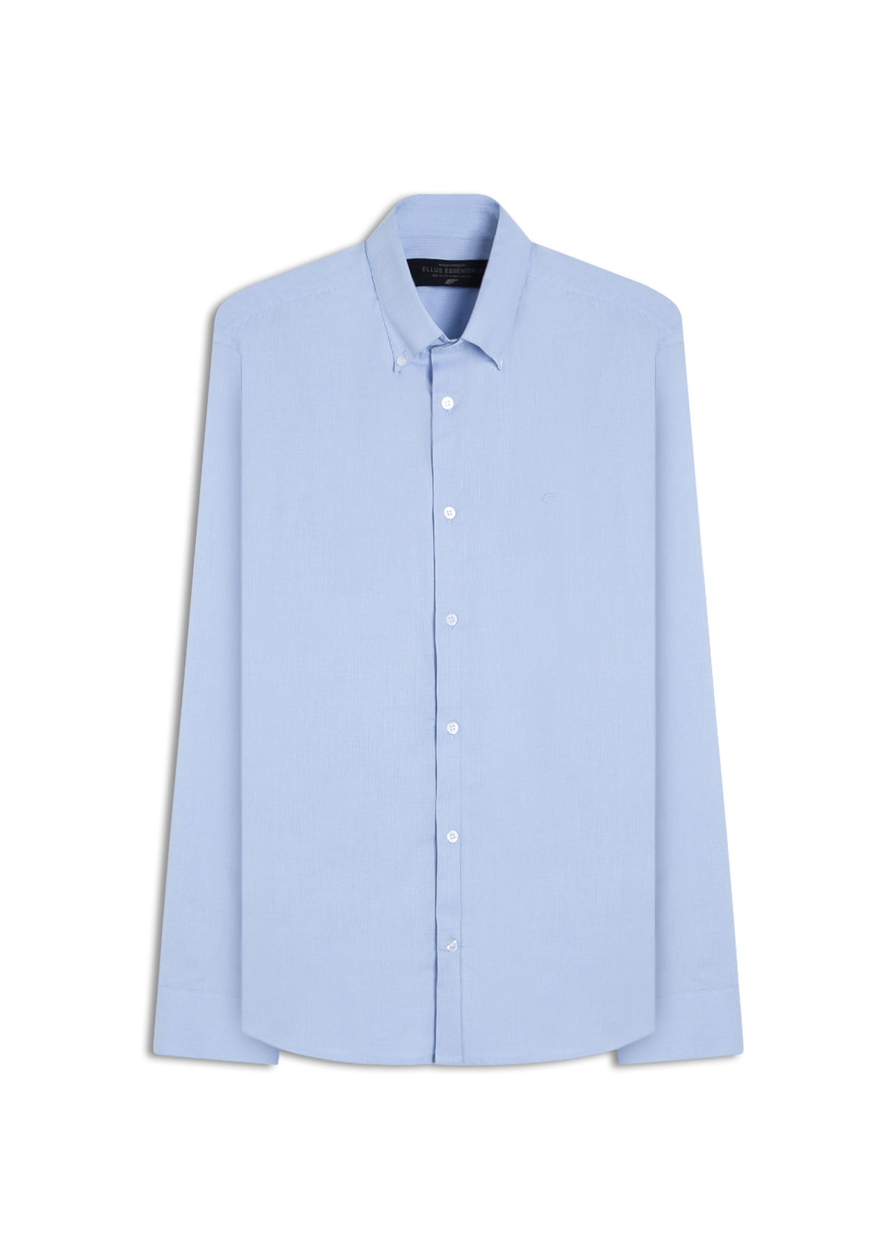 Camisa Tricoline Classic Anatomic Azul Pervante