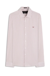 Camisa Tricoline Classic Anatomic Bordeaux