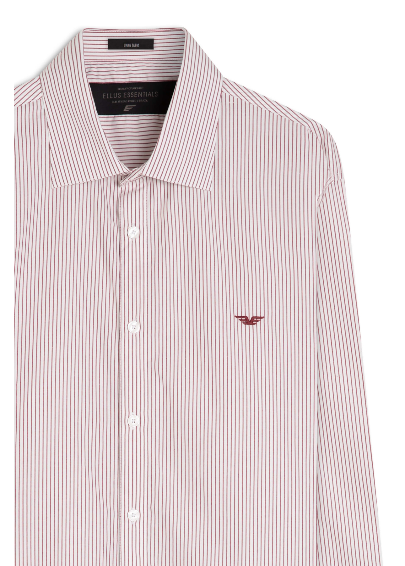 Camisa Tricoline Classic Anatomic Bordeaux