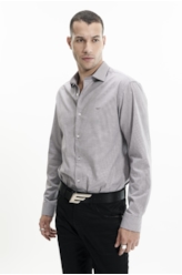 Camisa Tricoline Classic Anatomic Bordeaux