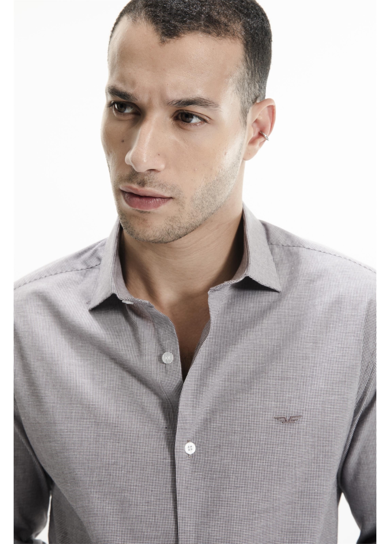 Camisa Tricoline Classic Anatomic Bordeaux
