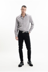 Camisa Tricoline Classic Anatomic Bordeaux
