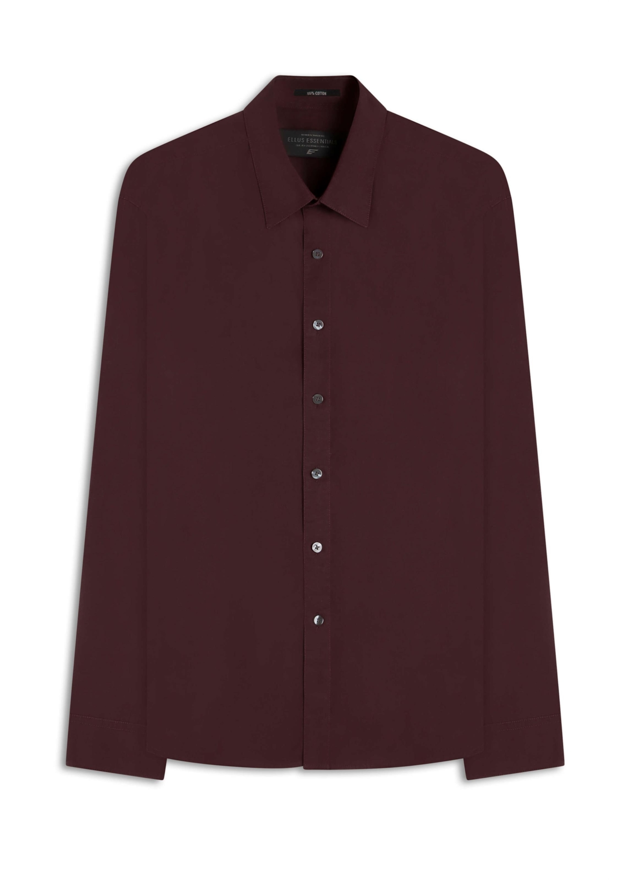 Camisa Tricoline Classic Anatomic Bordeaux