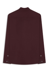 Camisa Tricoline Classic Anatomic Bordeaux