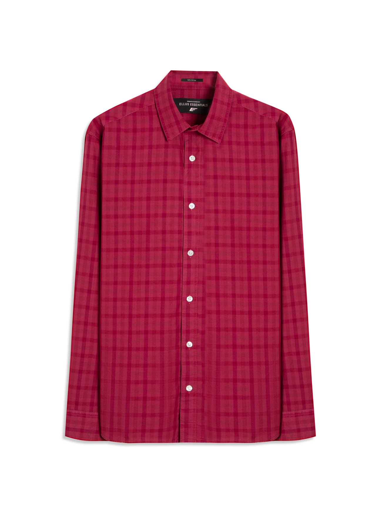 Camisa Tricoline Classic Anatomic Bordeaux