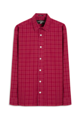 Camisa Tricoline Classic Anatomic Bordeaux