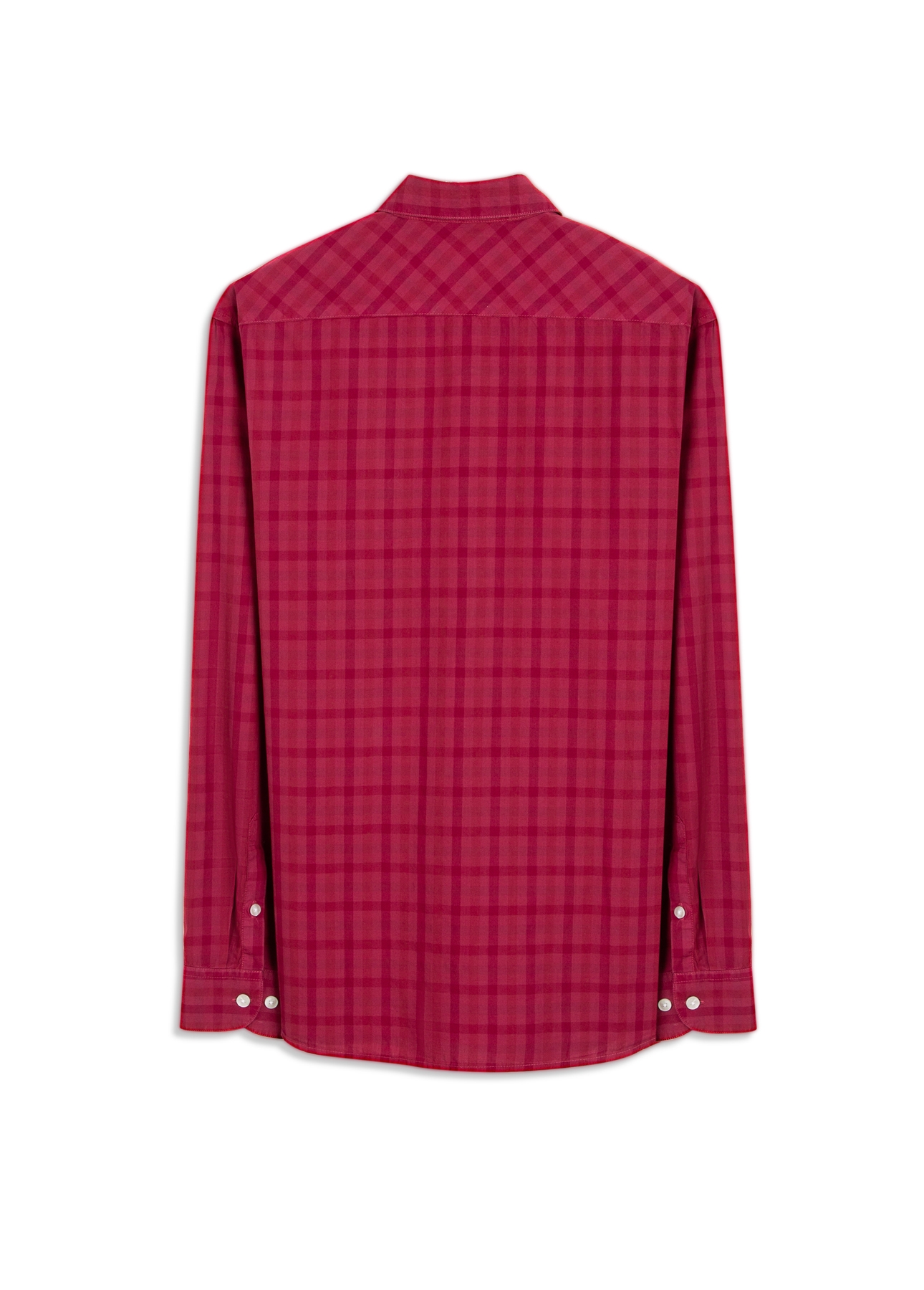 Camisa Tricoline Classic Anatomic Bordeaux