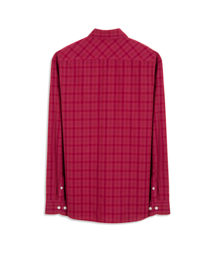 Camisa Tricoline Classic Anatomic Bordeaux