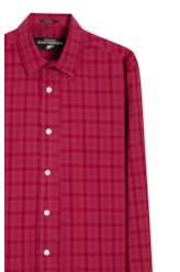 Camisa Tricoline Classic Anatomic Bordeaux