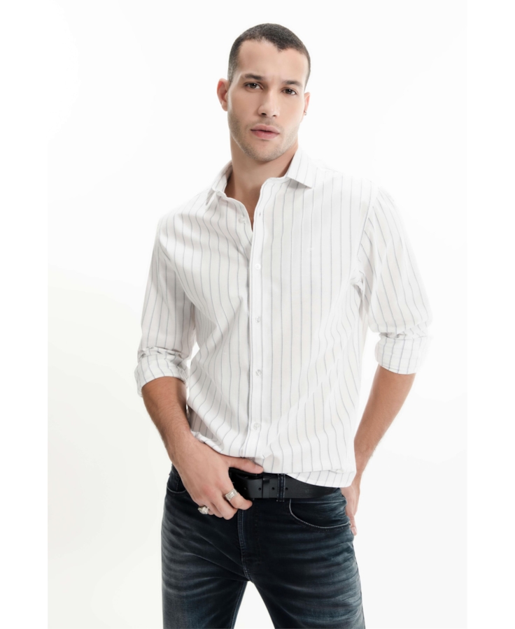 Camisa Tricoline Classic Anatomic Branco