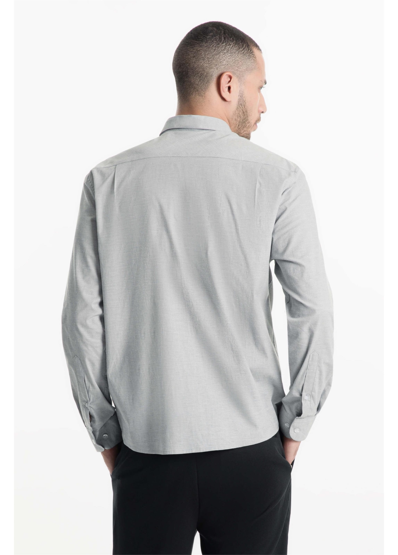 Camisa Tricoline Classic Anatomic Caqui