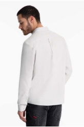 Camisa Tricoline Classic Anatomic Cinza