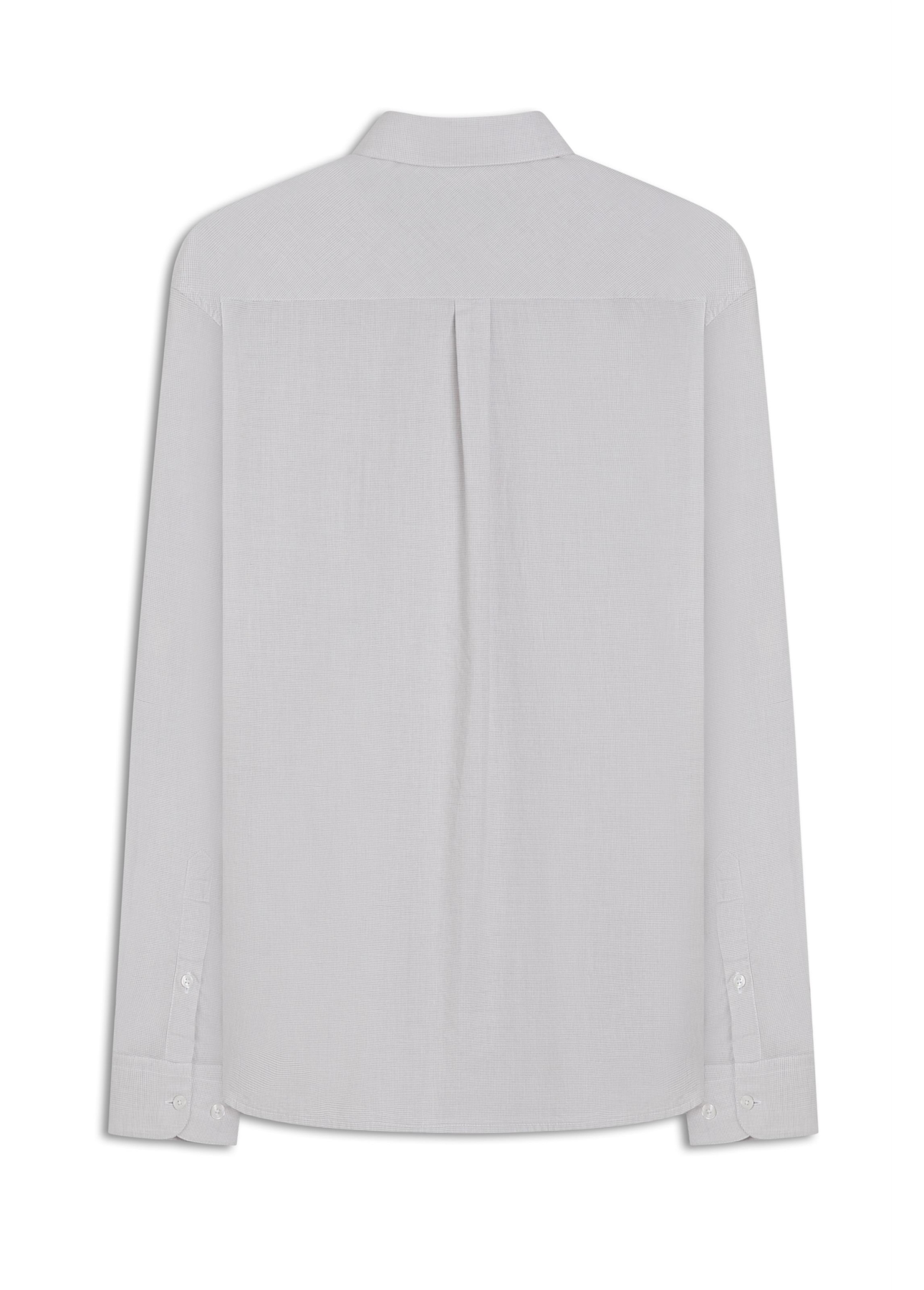 Camisa Tricoline Classic Anatomic Cinza
