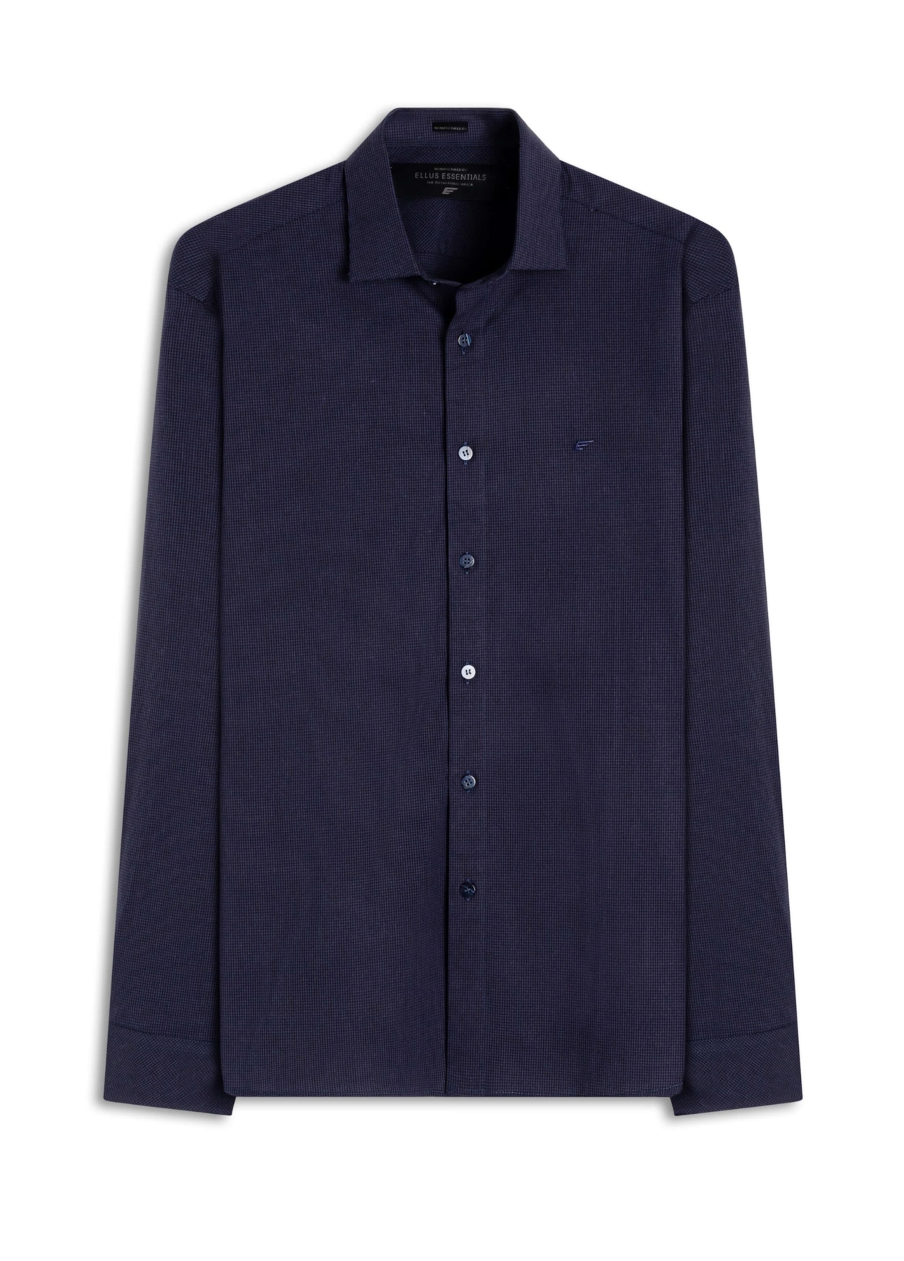 Camisa Tricoline Classic Anatomic Marinho