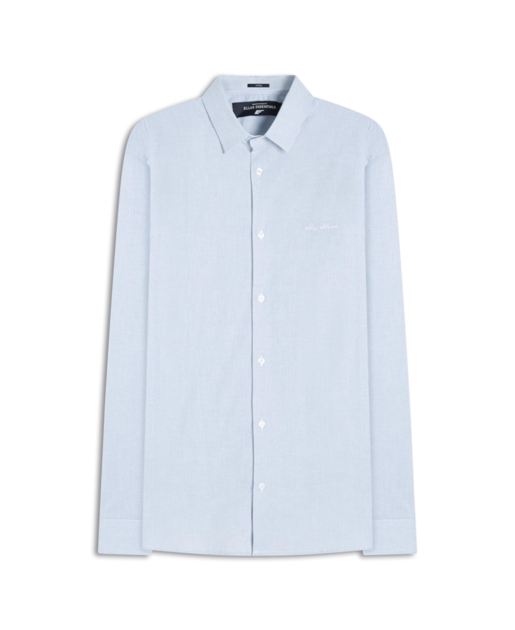 Camisa Tricoline Classic Anatomic  Marinho