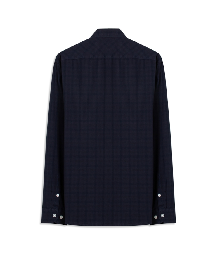 Camisa Tricoline Classic Anatomic Marinho