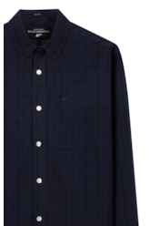Camisa Tricoline Classic Anatomic Marinho