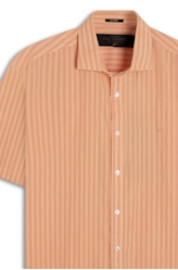 Camisa Tricoline Classic Anatomic Pessego