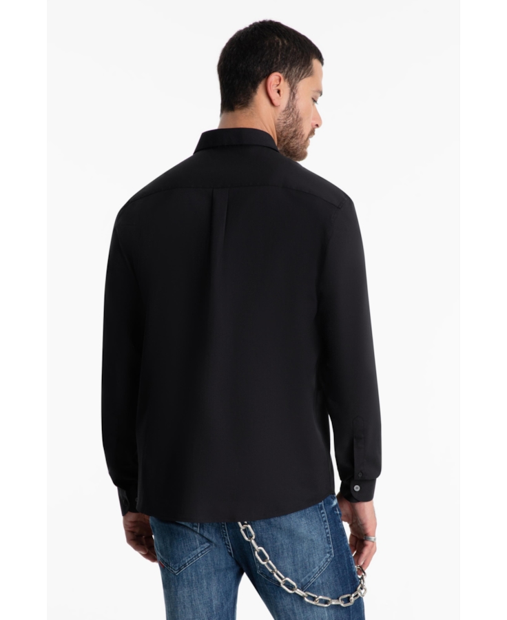 Camisa Tricoline Classic Anatomic Preto