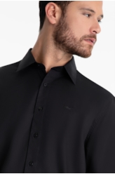 Camisa Tricoline Classic Anatomic Preto