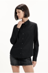 Camisa Tricoline Classic Anatomic Preto
