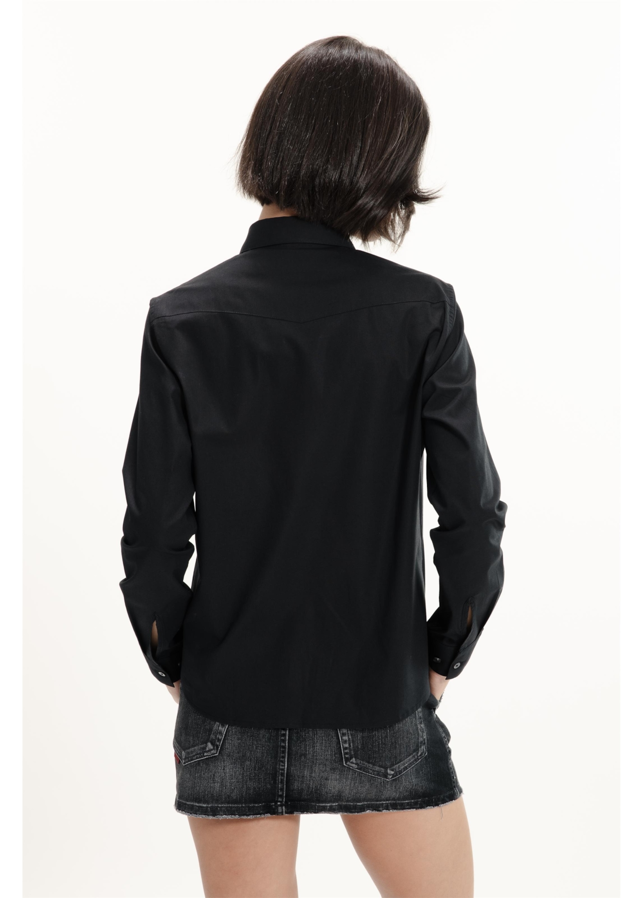 Camisa Tricoline Classic Anatomic Preto