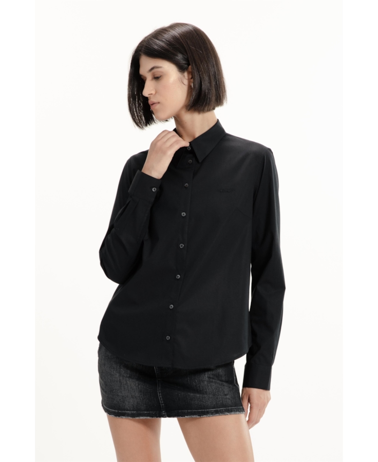 Camisa Tricoline Classic Anatomic Preto