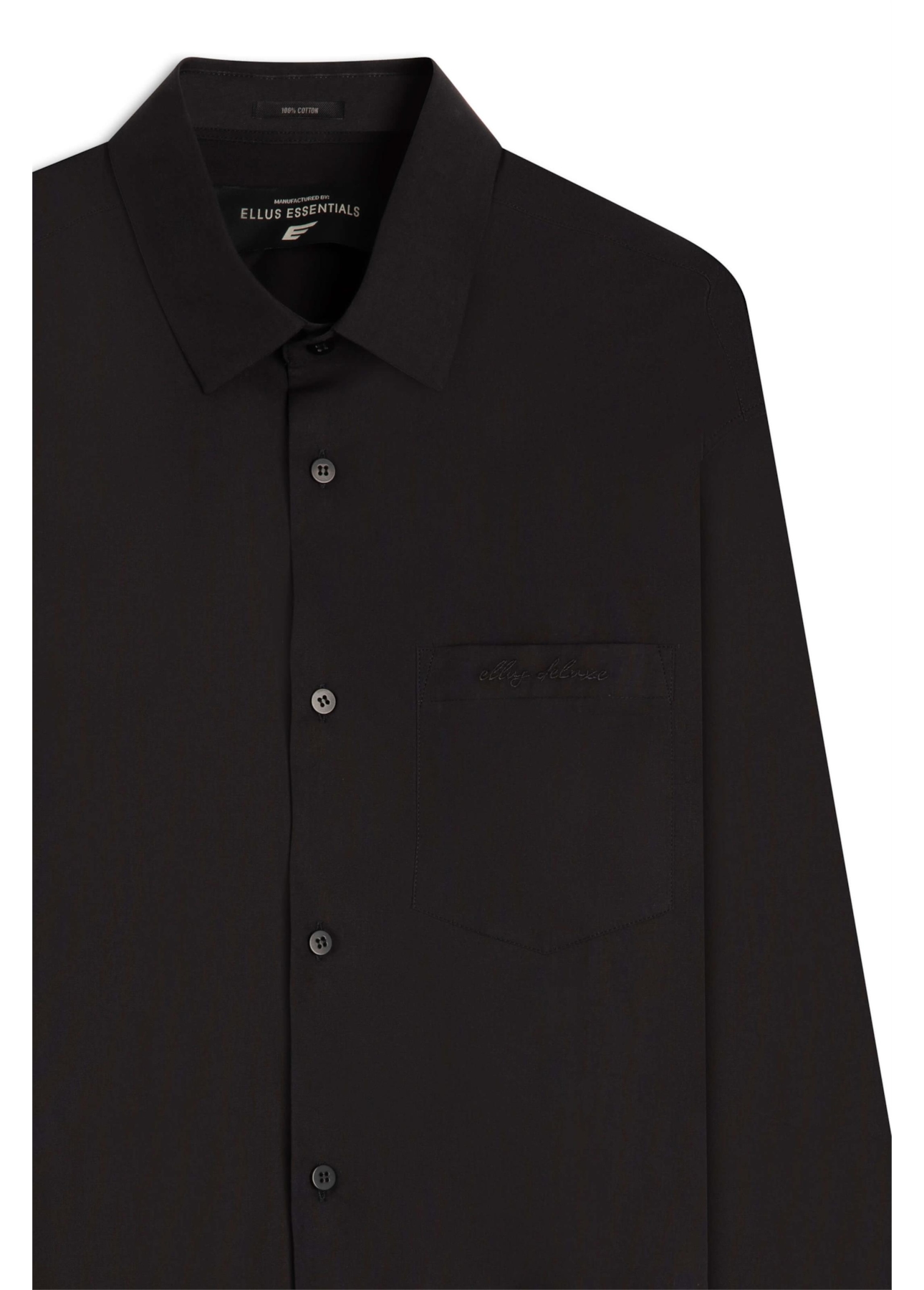 Camisa Tricoline Classic Anatomic Preto