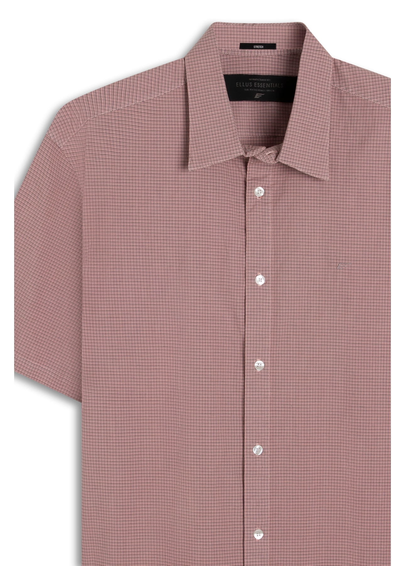 Camisa Tricoline Classic Anatomic Rosa Dusty