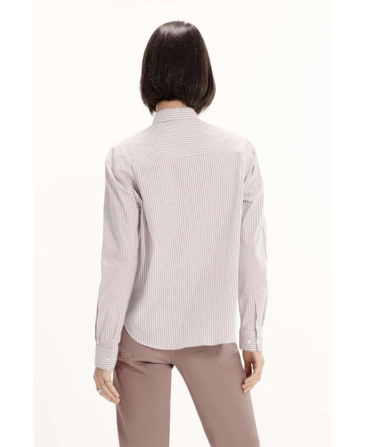 Camisa Tricoline Classic Anatomic Rosa Velho