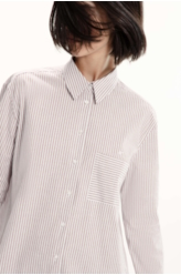 Camisa Tricoline Classic Anatomic Rosa Velho