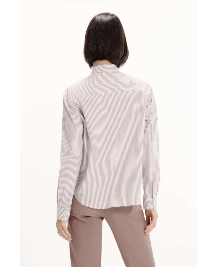 Camisa Tricoline Classic Anatomic Rosa Velho